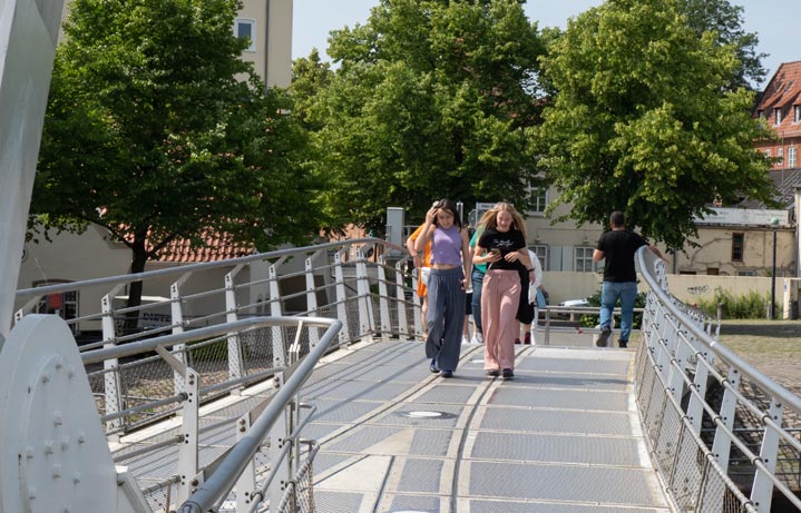 Seilzugbrücke Vegesack